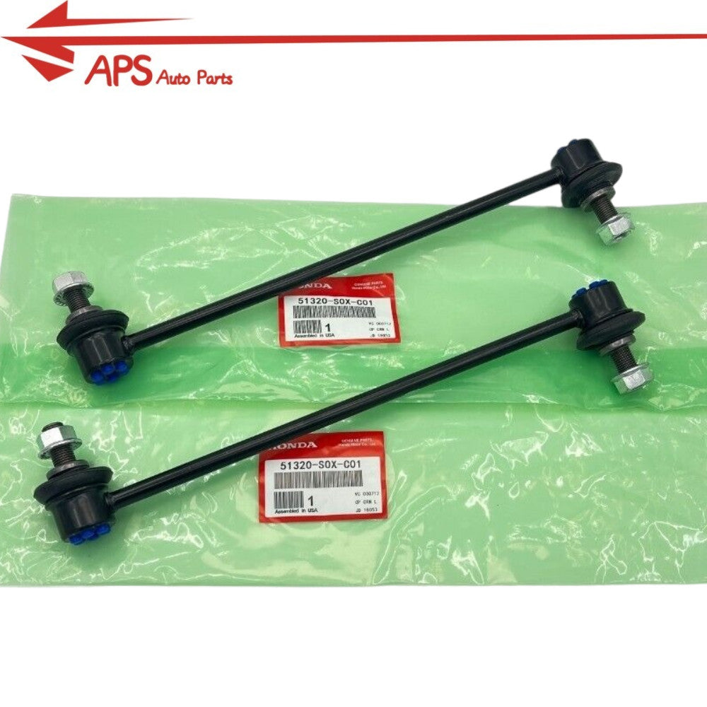 Equipment Manufacturer  2-Piece Front Stabilizer Sway Pole Ends for Honda Pilot, for Acura MDX, ZDX 3.7L, 3.5L
