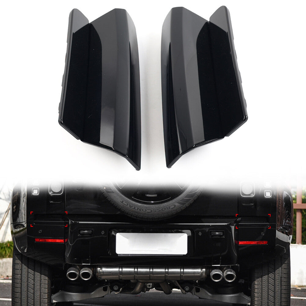 Rear Bumper Side Inserts Moulding Cover FIT for Land Rover for Defender 90 110 130 20-24