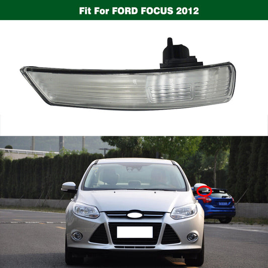 Mirror Turn Signal Light Lamp Driver Side Left Fit for Ford Focus 2012-2013 2014