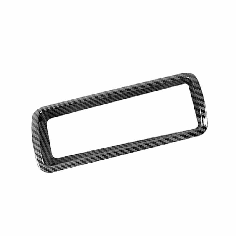 for Toyota for Sienna 2015-20 1X Carbon fiber Headlight switch frame decoration trim