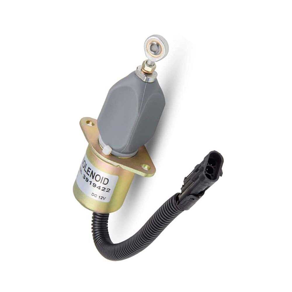 One new replacement fuel shut-off solenoid valve (3919422) for C B 5.9L and 8.3L fuel tanks.