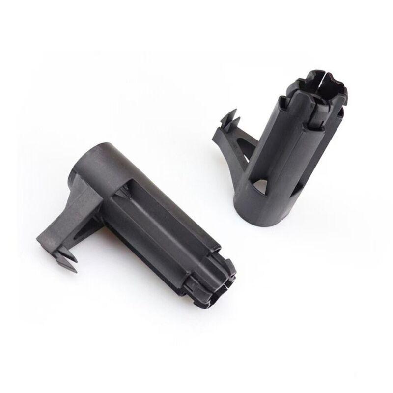 A pair of front radiator upper brackets 8V618A194BC for Ford Focus 12-18 2.0L and 1.0L.