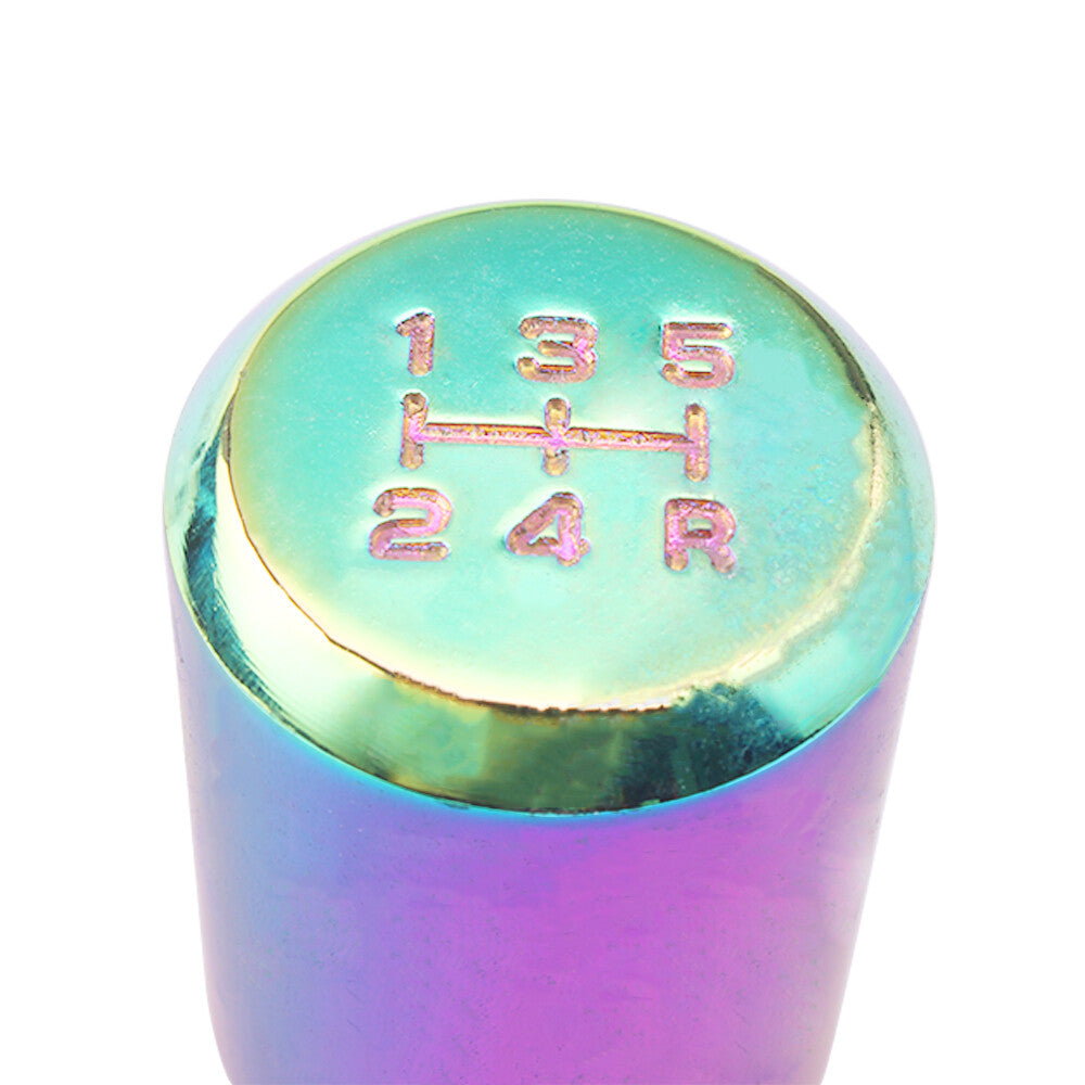 Neo chrome Aluminum Gear Shift Knob Head Lever Cover Car Modification Universal