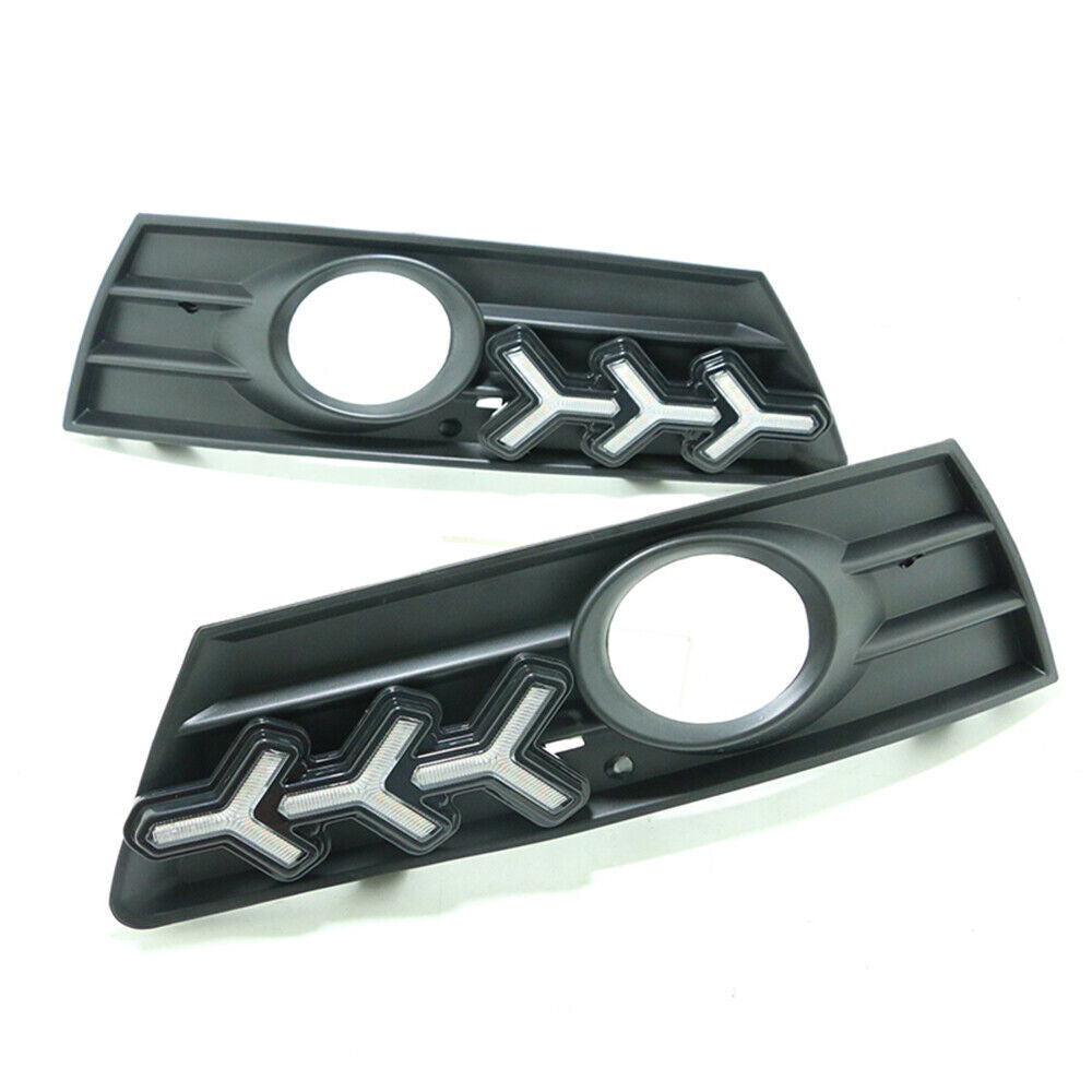 1. Dual LED fog light covers suitable for Volkswagen for Passat CC 2009-2013 daytime running lights.