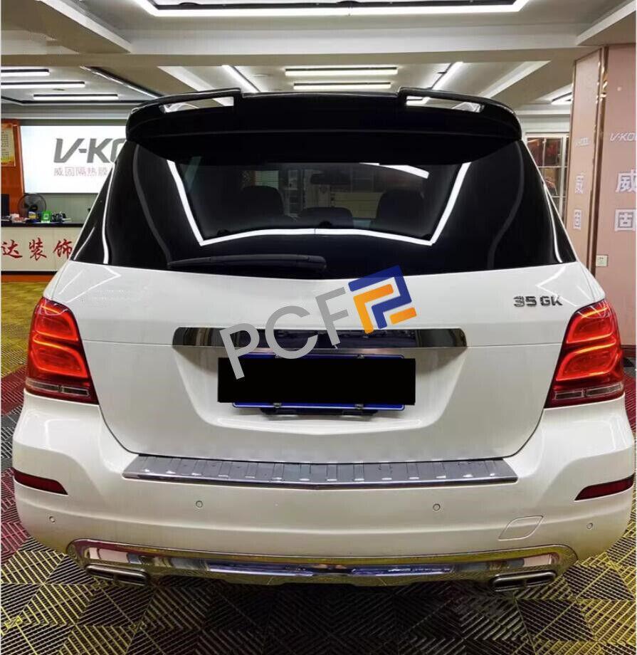 carbon fiber rear roof boiler wing trim for Mercedes-Benz GLK-Class X204 2012-2015