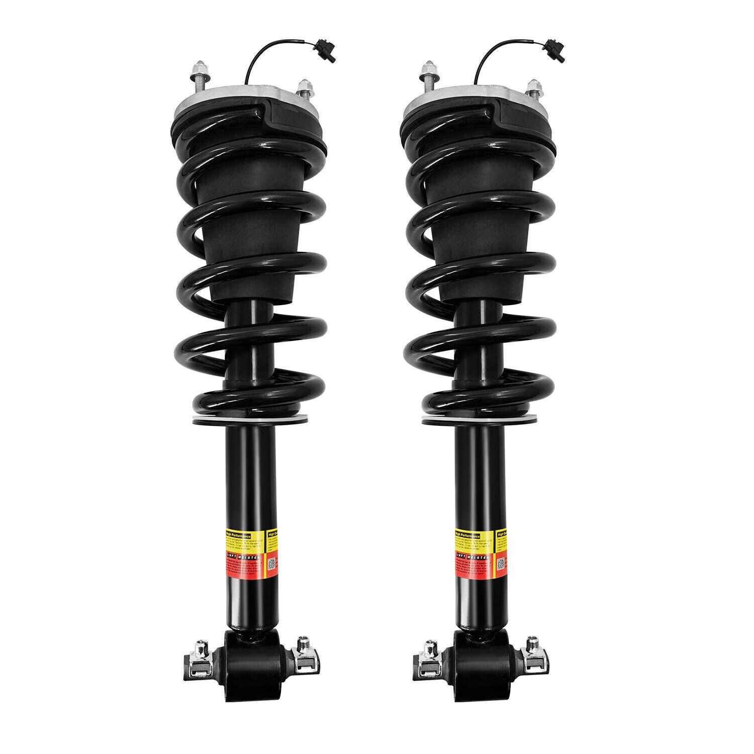 Two rear shock absorber struts for Porsche 970 for Panamera 3.0L, 3.6L, and 4.8L models (2010-2016).