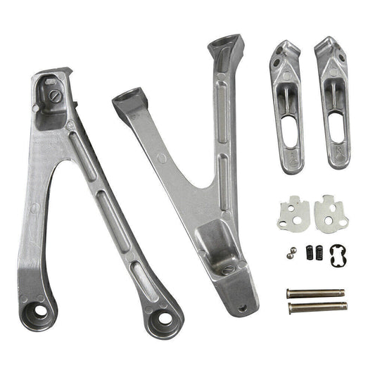 for Honda CBR 1000RR 2008 2009 2010 2011 Rear Footrest Assembly Kit +Foot Pegs