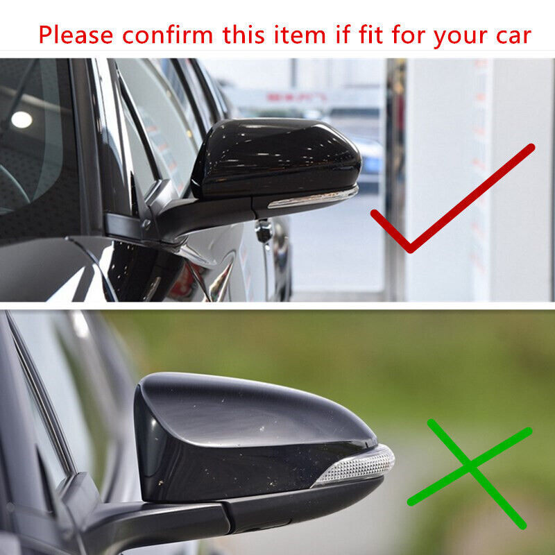 Pearl White RH Rearview Door Mirror Shell Cover Cap for Toyota C-HR 2018-2020