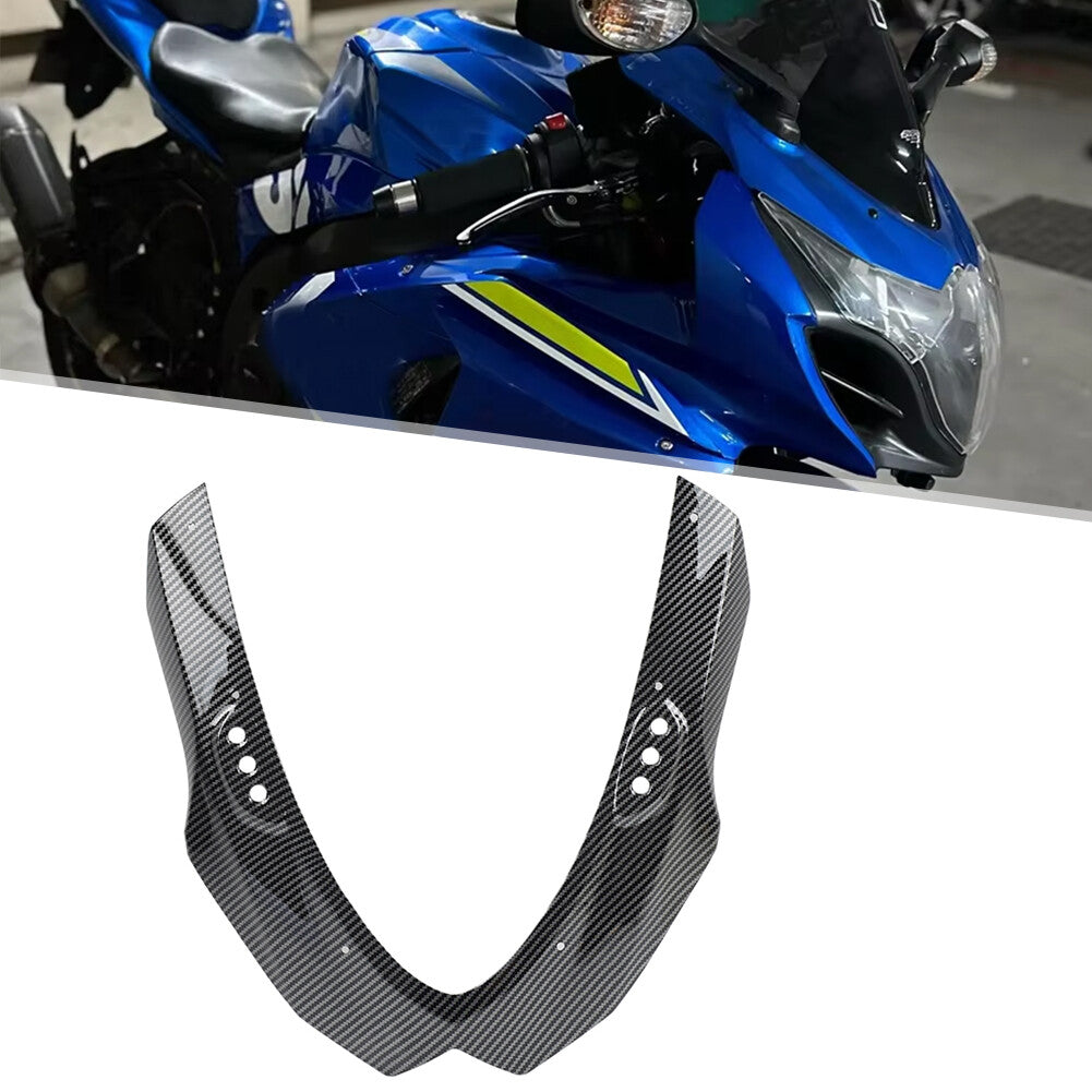 Carbon Fiber Upper Front Nose Headlight Fairing Cowl for Suzuki GSX-R1000 09-16