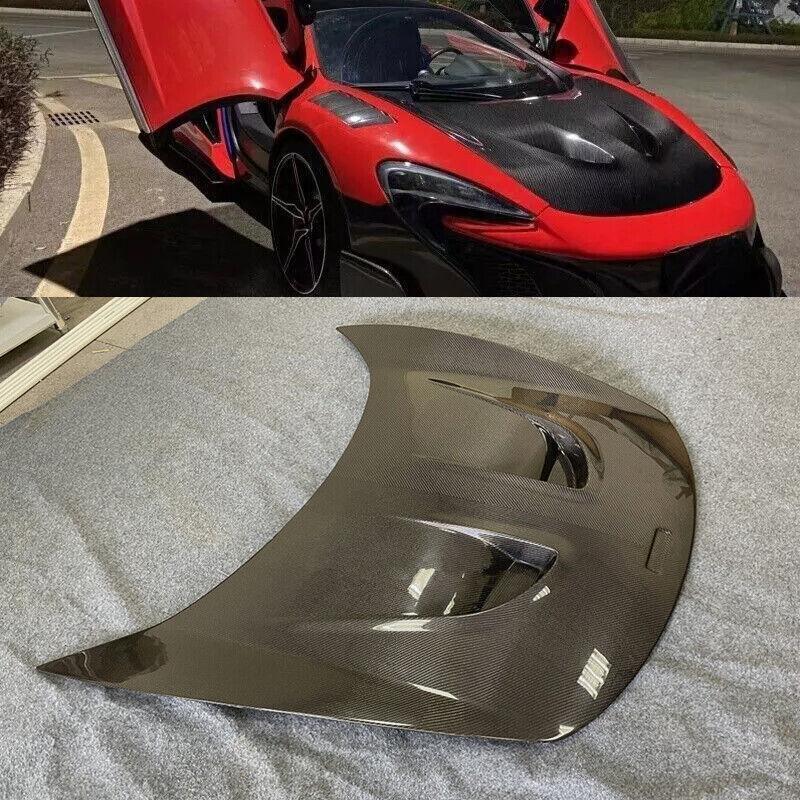 Double-sided carbon fiber engine cover for McLaren MP4-12C 650S P1