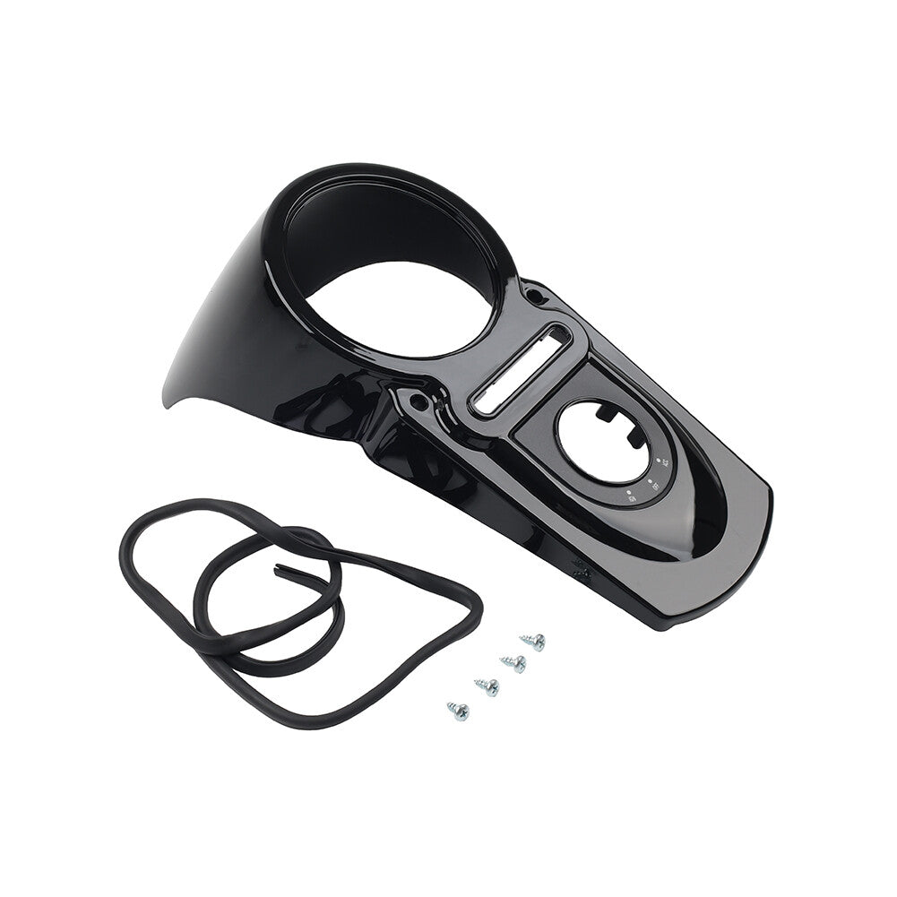 Black Motorcycle Gas Fuel Tank Cover for Harley Dyna FXDWG FXDL FXDB 2004-2023