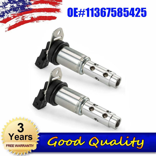 2x Engine Variable Timing Control Valve Solenoid VVT 11367585425 for BMW Z4 X6