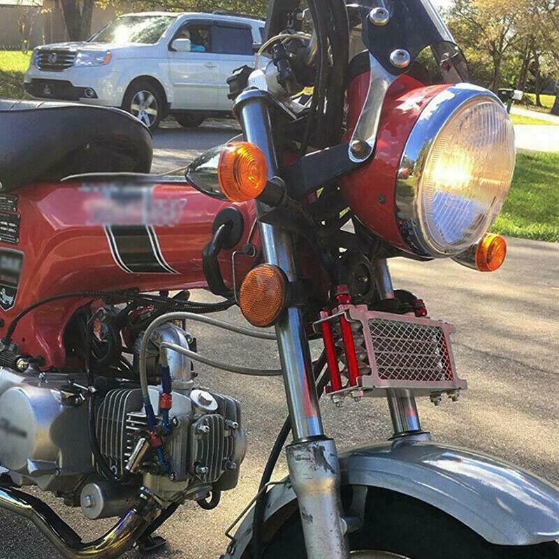 Oil Cooler radiator Curved beam Bike Dirt Pit Bike Monkey Racing Motorcyle Z50