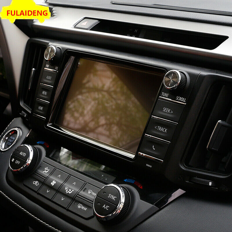 for Toyota RAV4 2016-2018 Car GPS Navigation Screen Steel Glass Protective Film