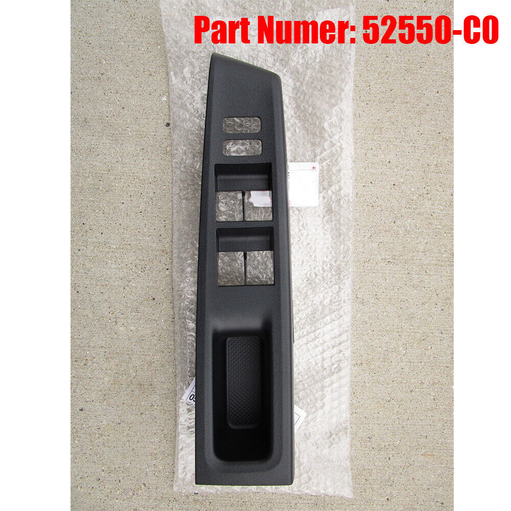 Door Window Switch Bezel Trim Panel Cover Replacement for Toyota Yaris 2012-2014