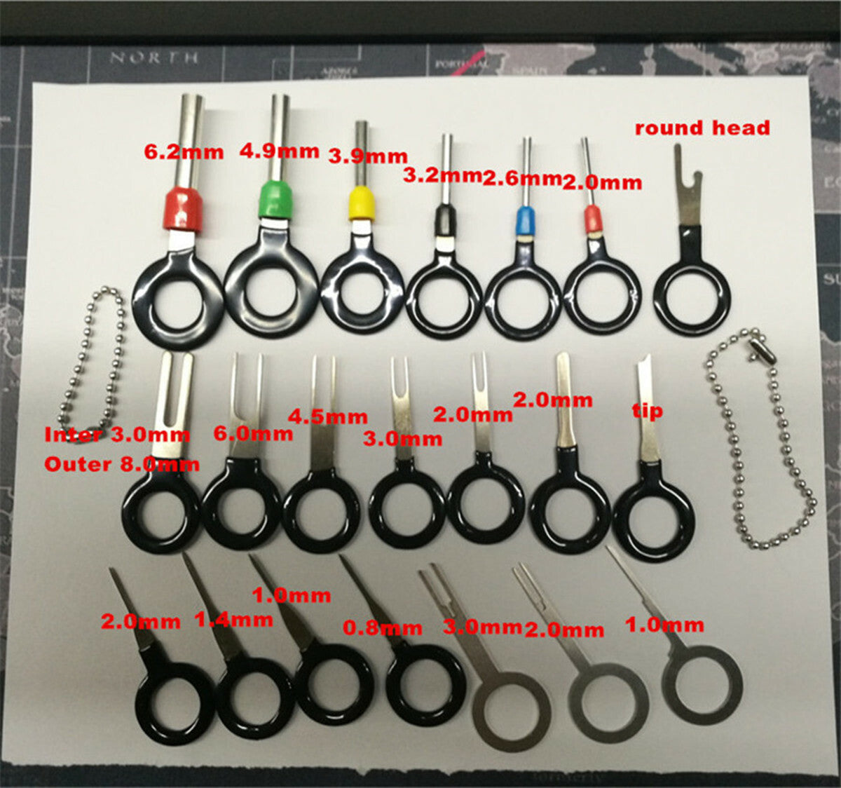 Wire Terminal Removal Tool Car Motorcycle Electrical Wiring Crimp Connector Pin