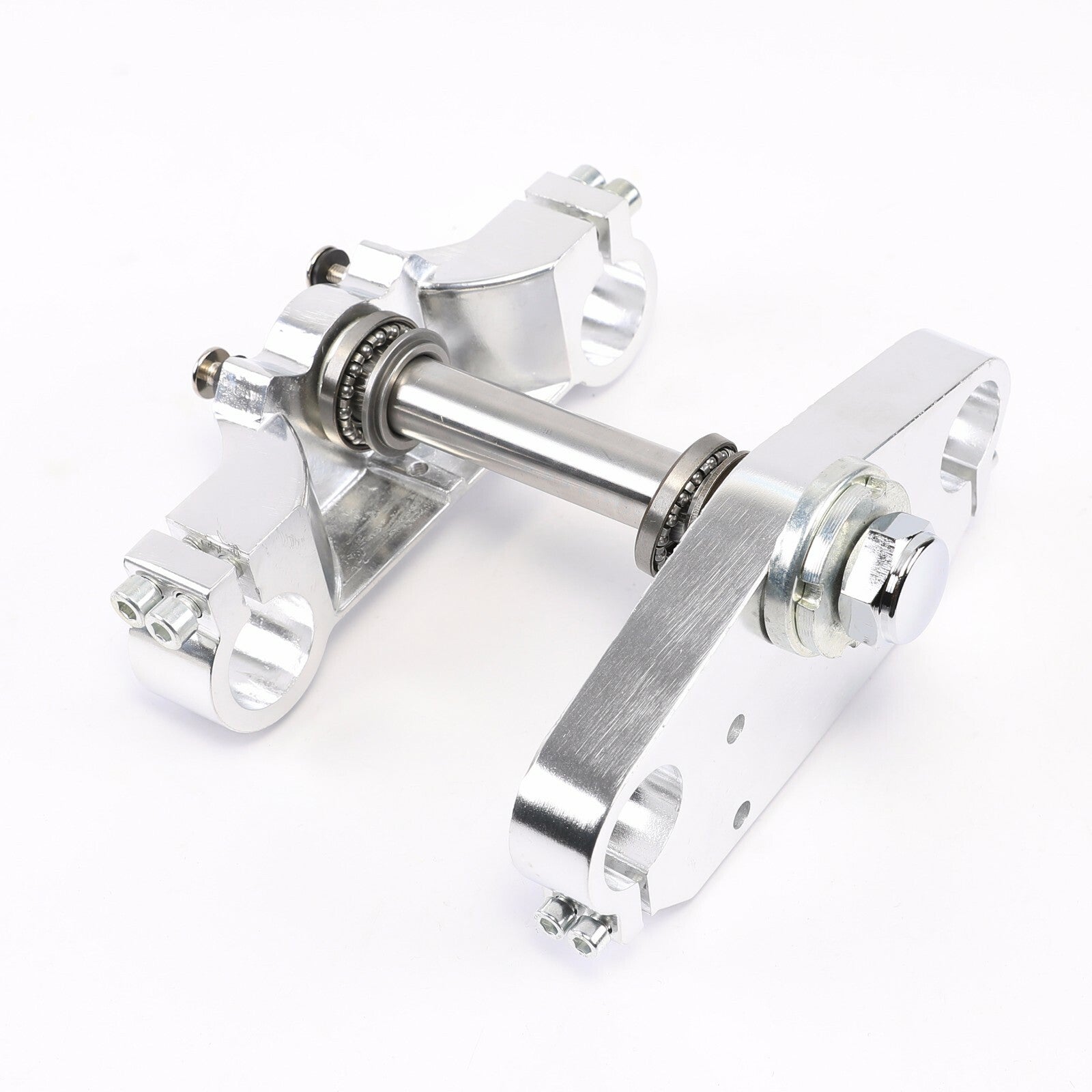 33mm front fork with three-tree mounting calipers, Riser Dirt Pit for bicycles 50cc, 70cc, 90cc, and 110cc.