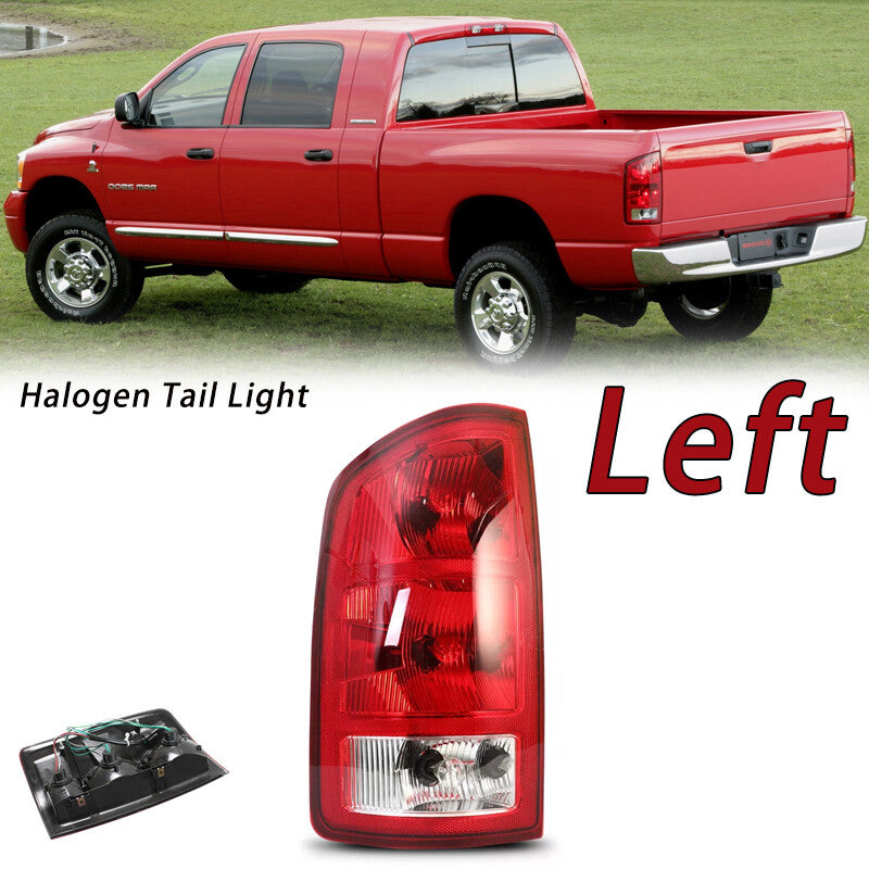 Left rear taillight with driver and brake lights suitable for Dodge for Ram 2002-2006