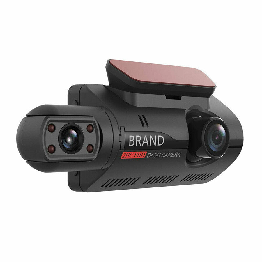 2HC FHD 1080P 3 Inch Car Dash Cam Driving Video Recorder DVR Dual Lens Camera