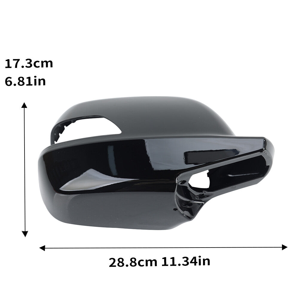F¨¹r for Honda CRV 2007-2011 Au?enspiegel R¨¹ckspiegel Spiegel Geh?use Schwarz Links