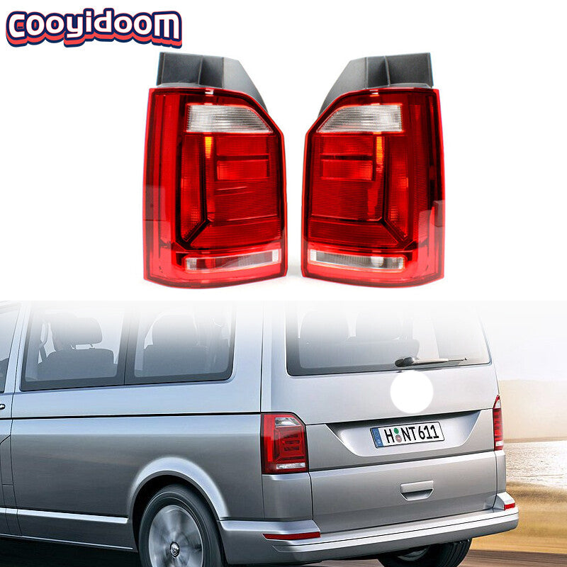 The red taillights are suitable for the for Volkswagen Multivan Transporter T6 (2016, 2017, 2019).