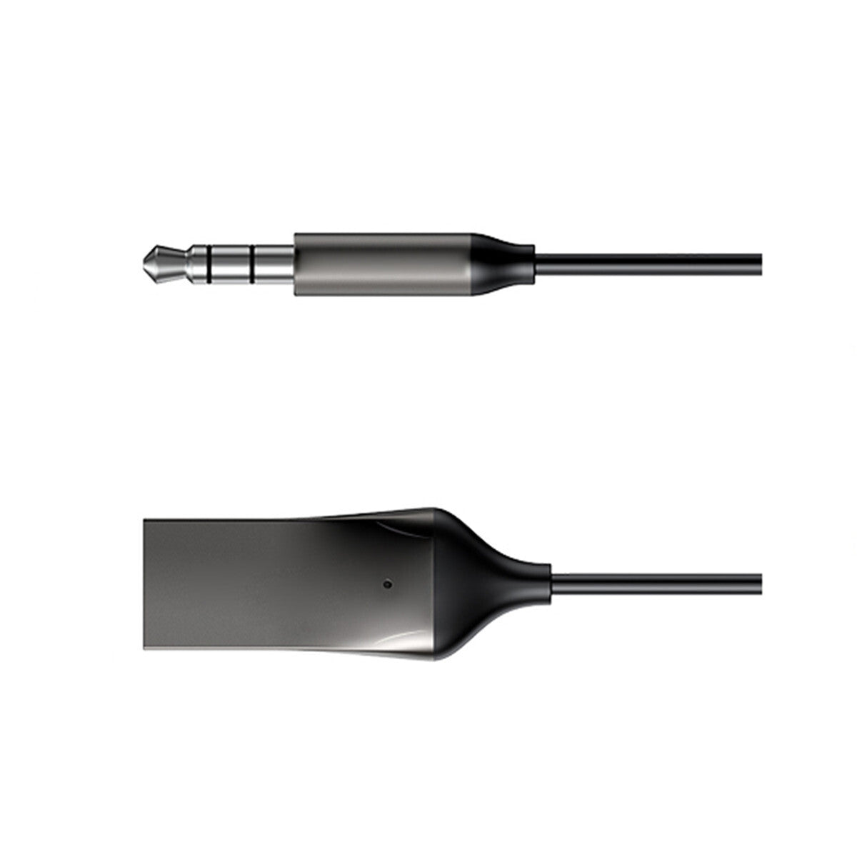 3.5mm Bluetooth 5.0 Adapter Car Audio AUX Cable USB Jack Wireless Receiver Parts