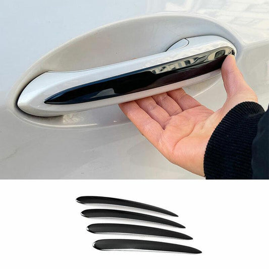 for BMW X5 G05 2019-2020 2021 Black Steel Outside Door Handle Cover Trim 4PCS