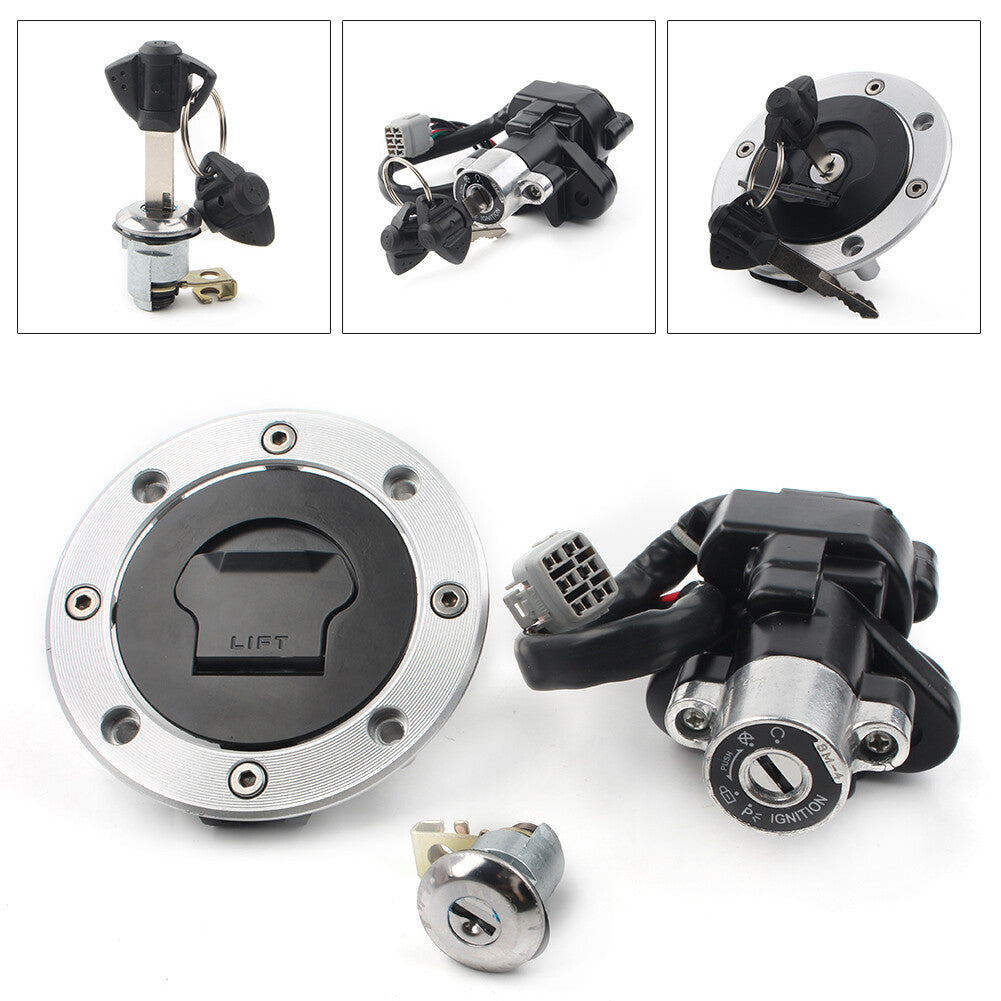 Motor Ignition Switch Fuel Gas Cap Lock for Suzuki VStrom1000/DL1000 2002-09