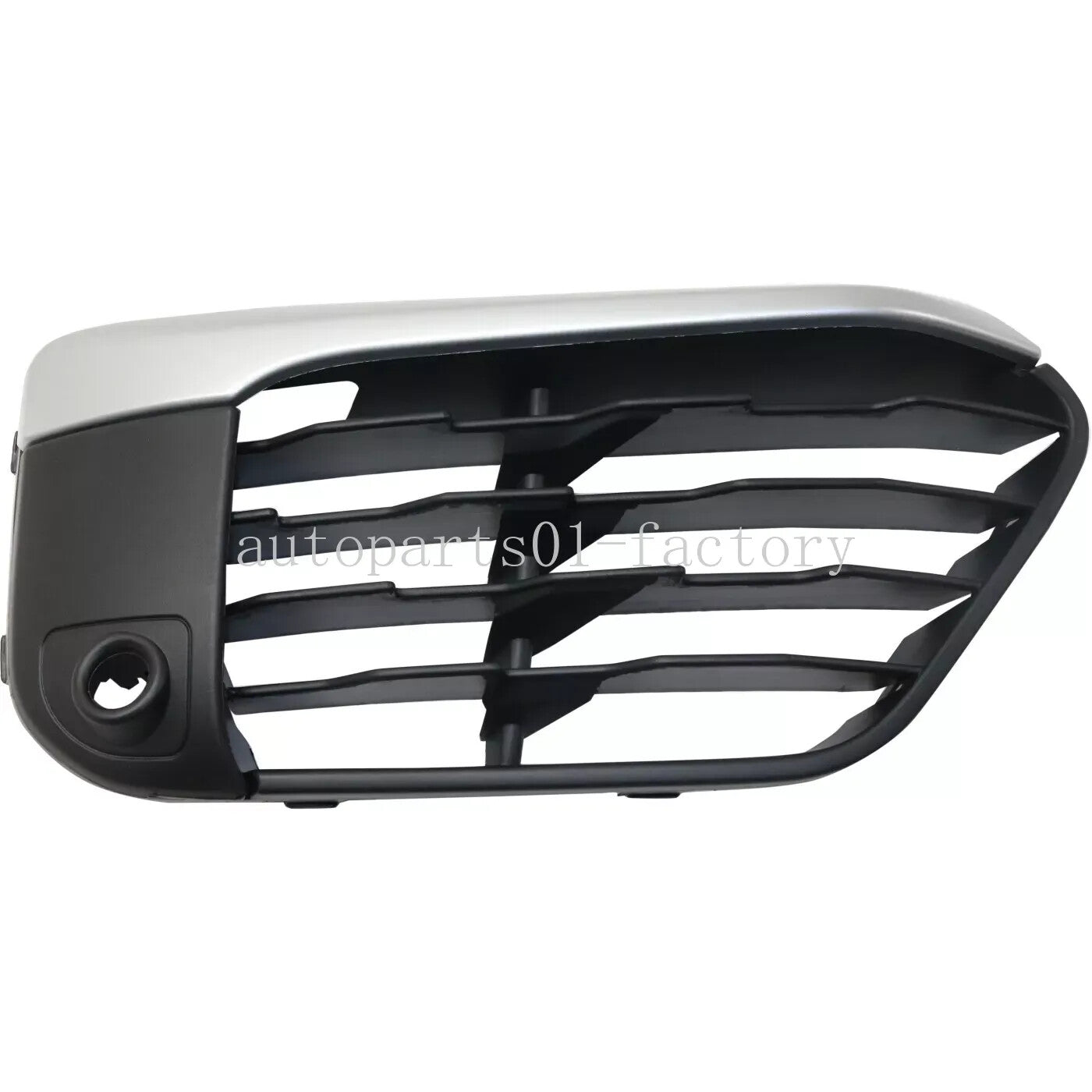 Pair Front Driver Passenger Side Chrome Trim Fit for BMW F48 X1 2016-2019