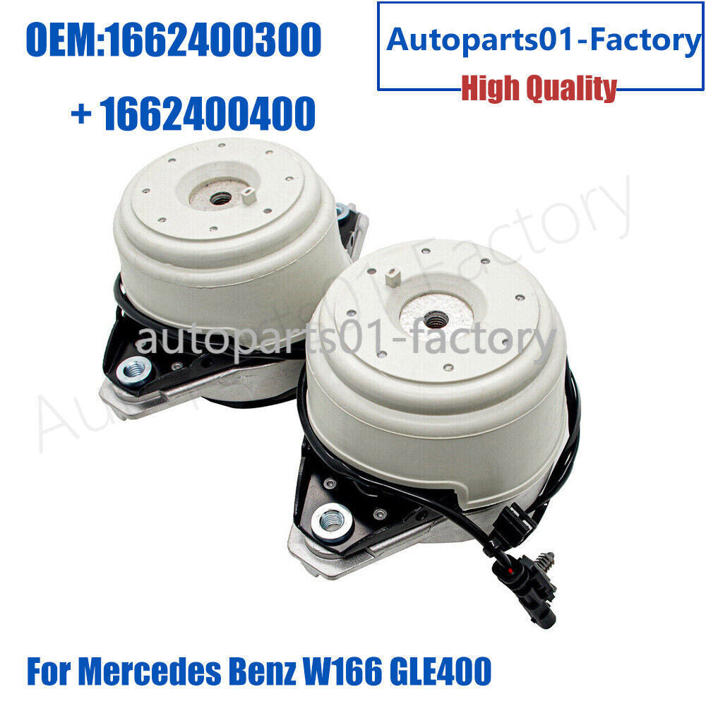 1Set Front Left+Right Engine Mounting Fits for Mercedes-Benz W166 GLE400