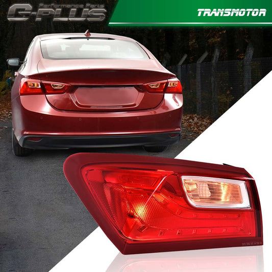 The left rear brake stop light on the exterior taillight is suitable for the for Chevrolet Malibu 2016-20.