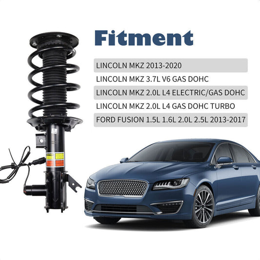 Complete front and rear shock absorber strut system, Assys Fit, for BMW X3 F25 (2011-2017) and X4 F26 (2015-2018).