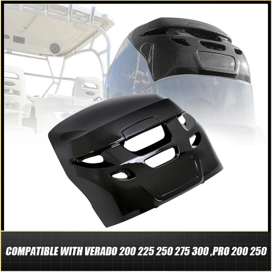 885354T01 Black ABS Top Cowling Airdam Cap For Verado Engine Cover