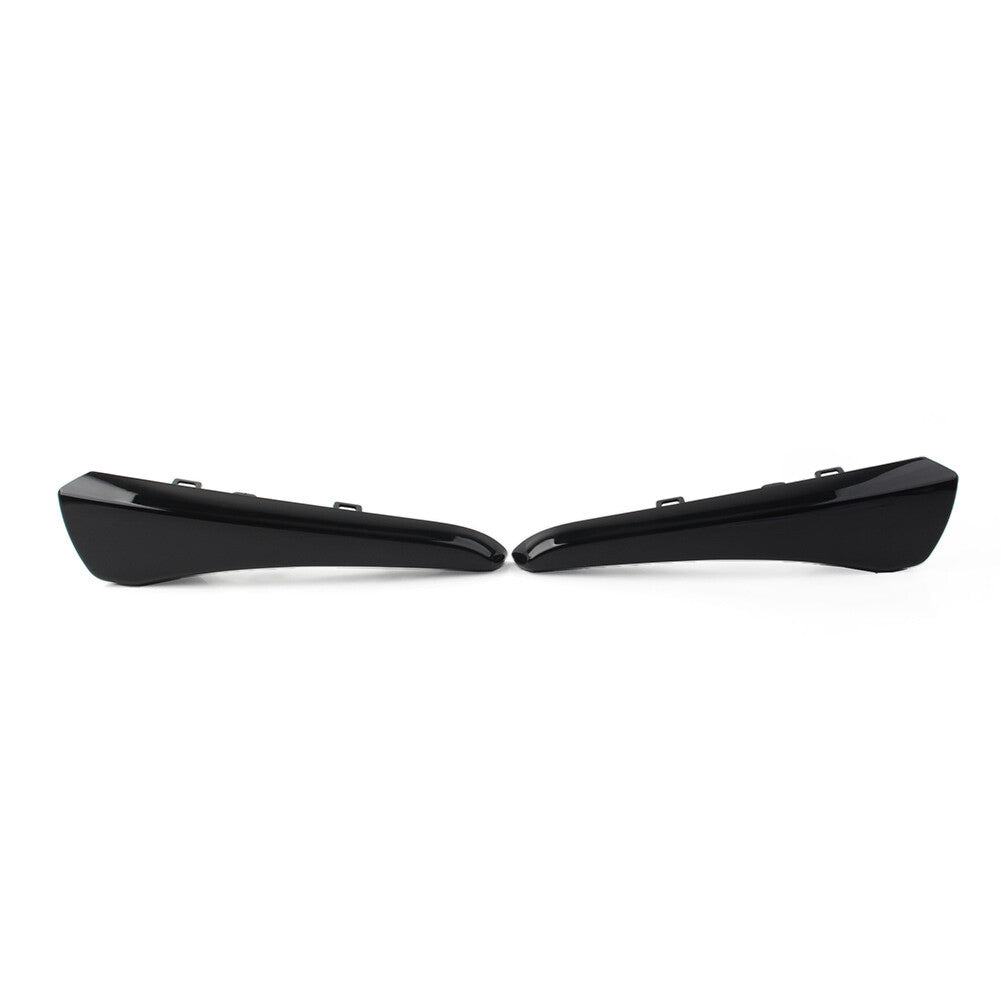 1 Pair Front Bumper Insert Lower Molding Trim for Jaguar XF 2012-2015 C2Z20503