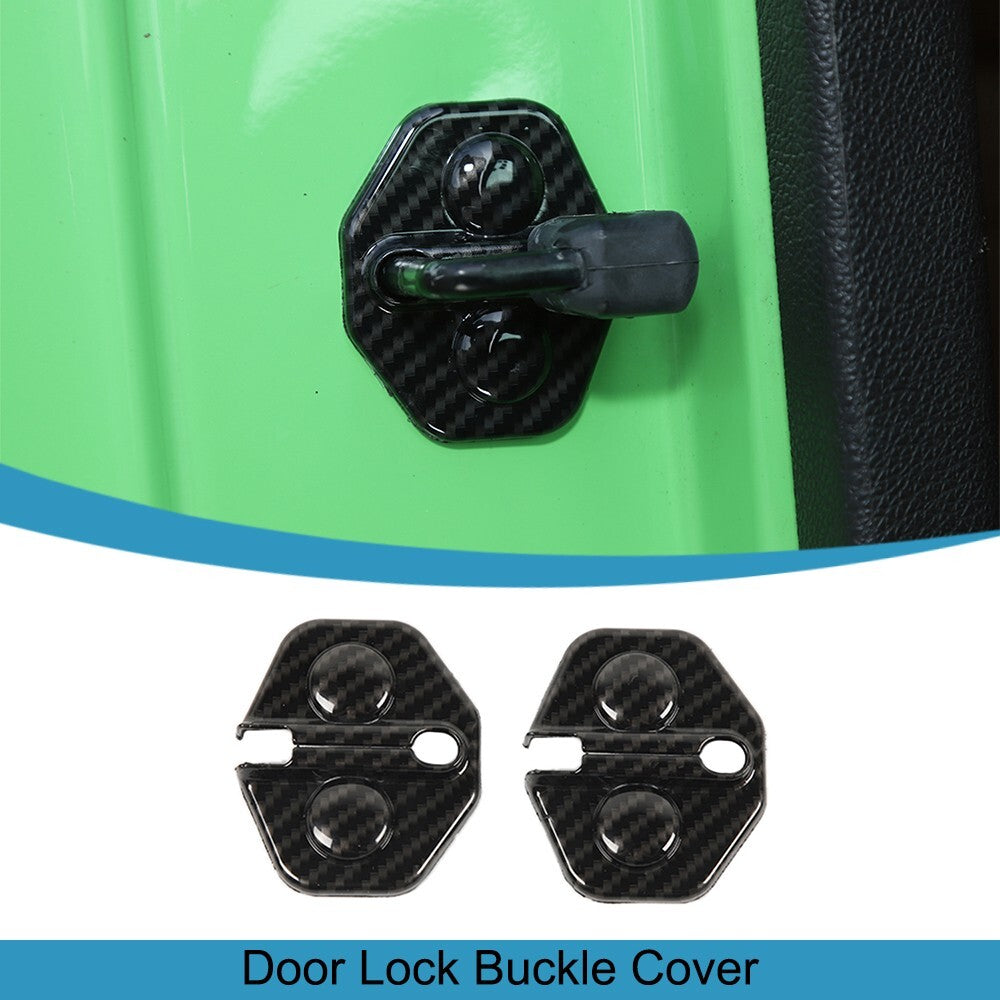 Door Lock Buckle Cover Protection Trim for Ford for Mustang 2009-2013 Accessories