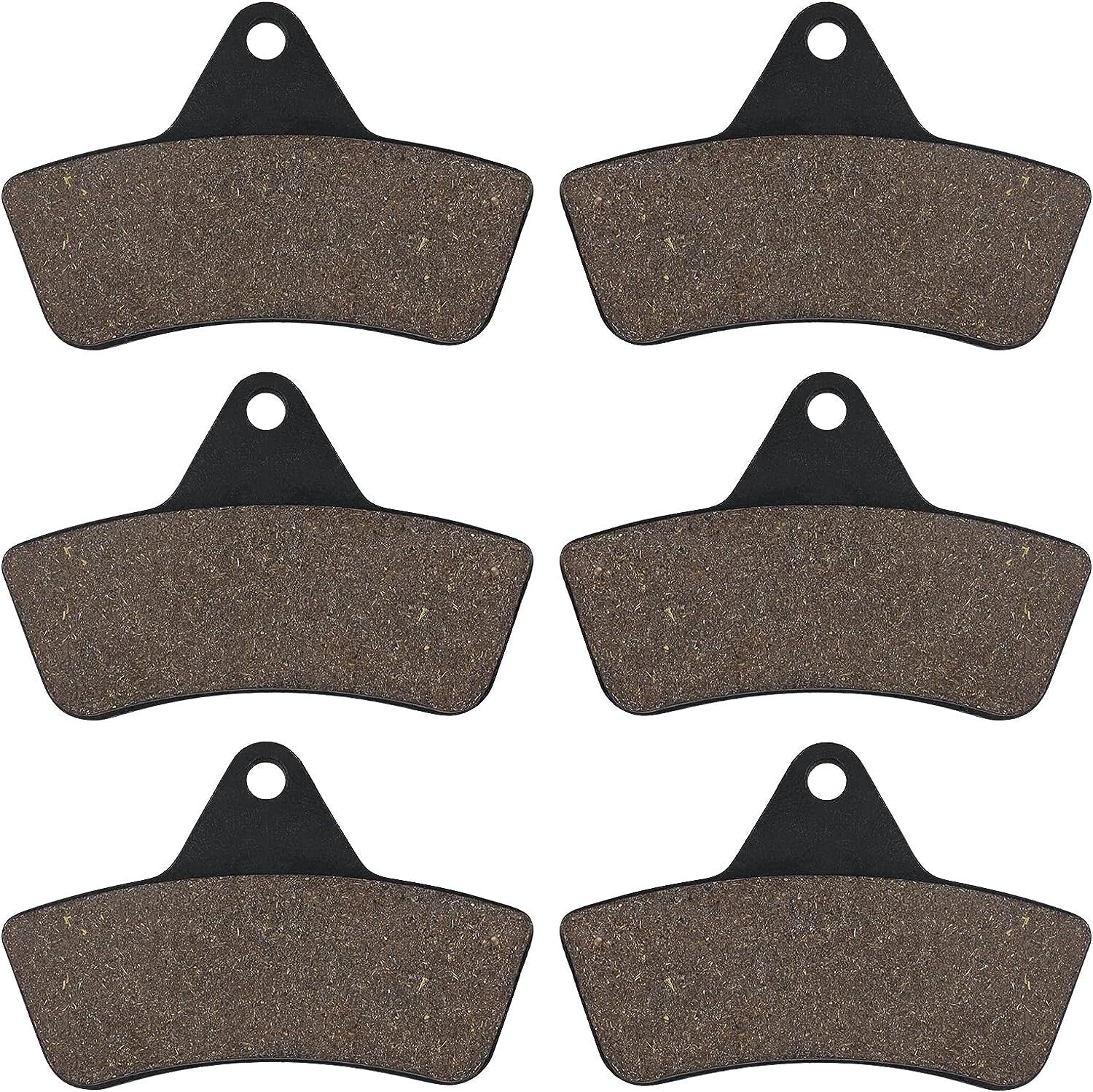 Front Rear Brake Pads for Arctic Cat 400 500 250 300 2X4 4X4 2001 2002 2003 2004