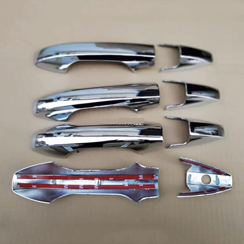 8pcs Chrome style Side Door Handle Covers Trim For 2007-2011 for Honda CRV CR-V SUV