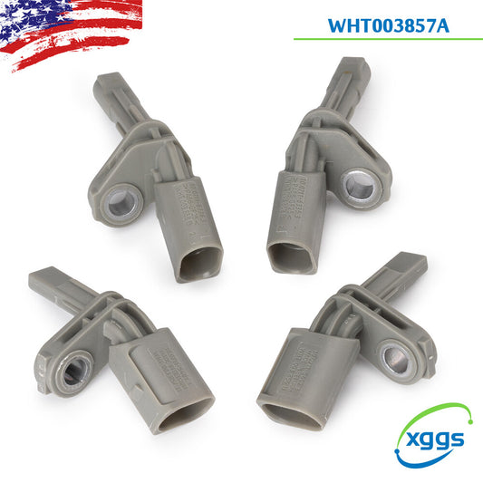 Four wheel speed sensors (WHT003856A, 857A, 858A, 859A) are suitable for Volkswagen for Passat , for Golf , for Audi A3, and TT.