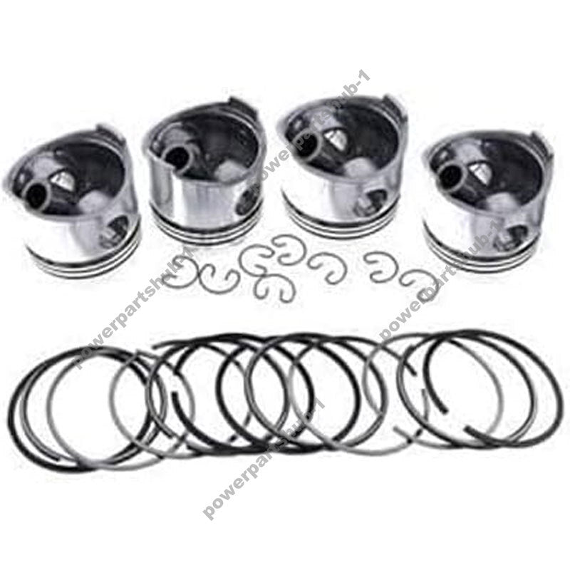 STD Piston Kit with Ring for Mitsubishi Engine S4Q S4Q2 S4Q2-T S4Q2-Y3SCM