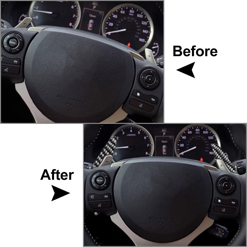 Steering Wheel Shift Paddle Extension fits for Lexus IS RC NX CT