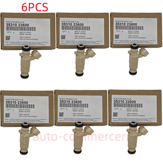 Equipment Manufacturer ( ) new 6-Piece Fuel Injector 35310-23600 for Hyundai and for Kia 2002-2010