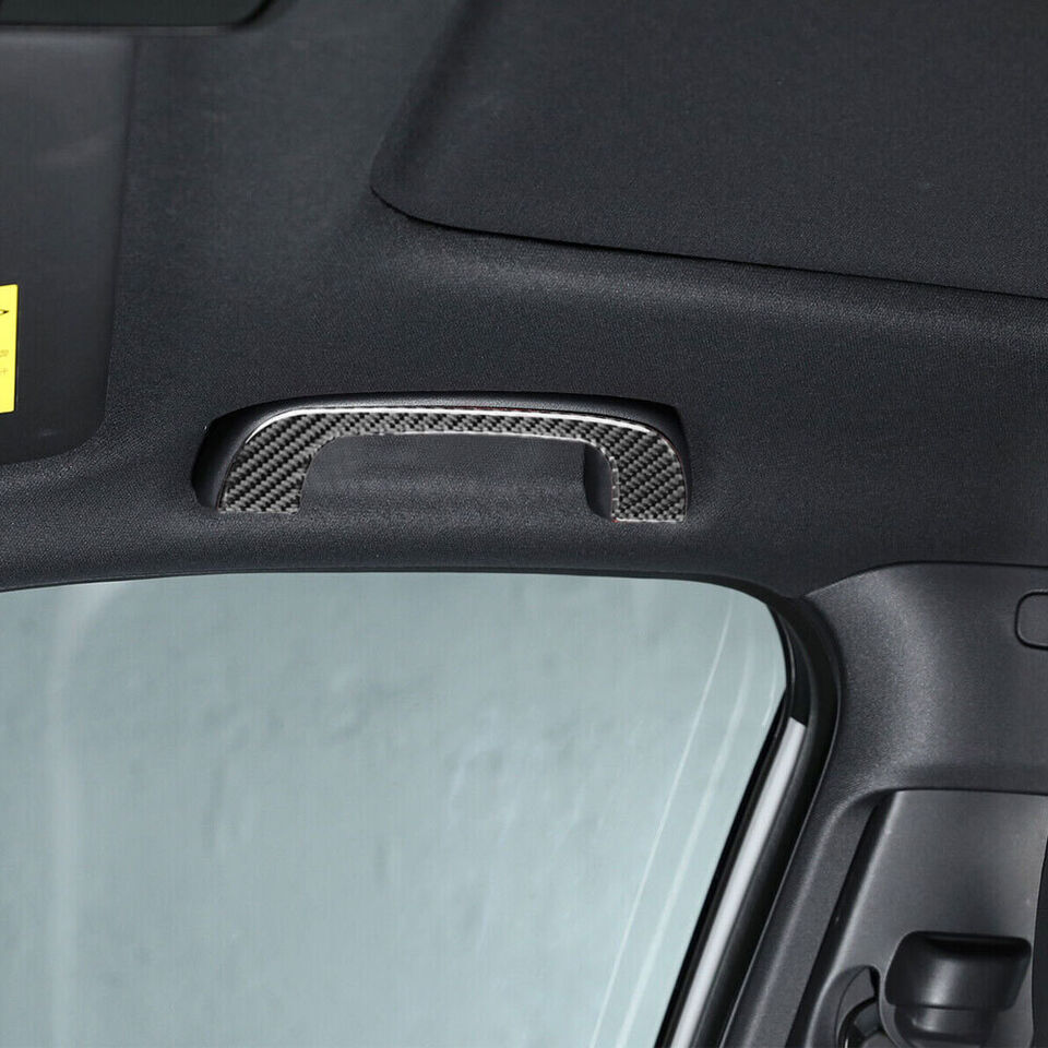 4Pcs Carbon Fiber Center Car Roof Handle Trim Sticker for Honda 11th for Civic 22-23