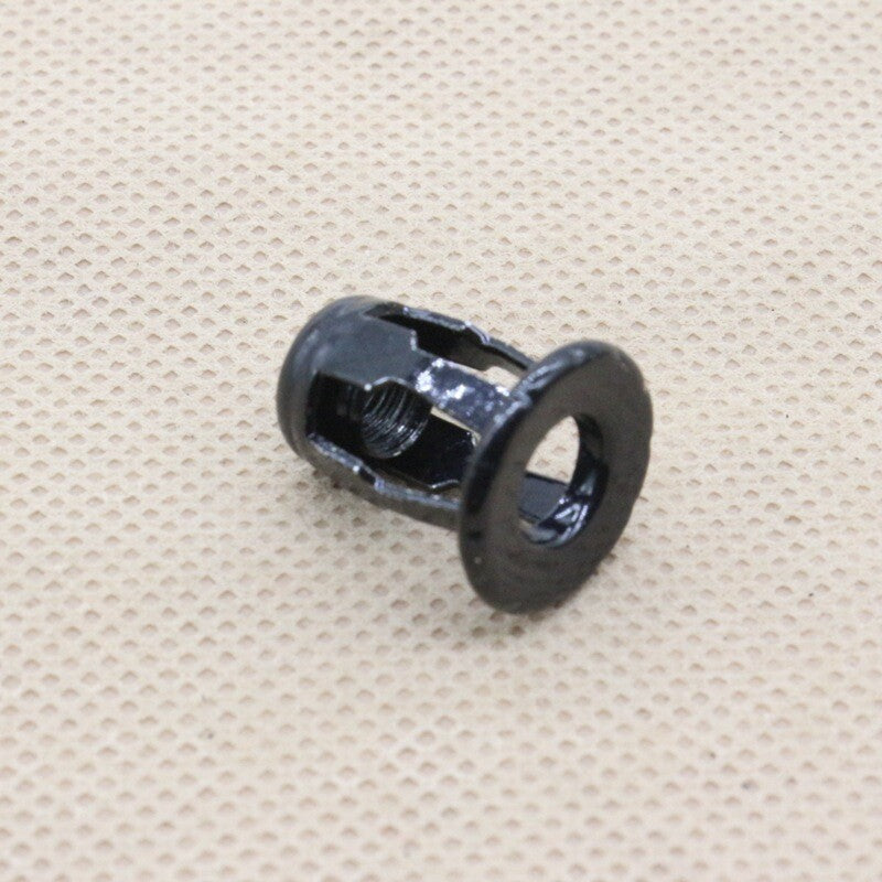 10-piece set of bumper license bracket nuts clips, rivet caps, and nuts suitable for Volkswagen and for Audi N90218403