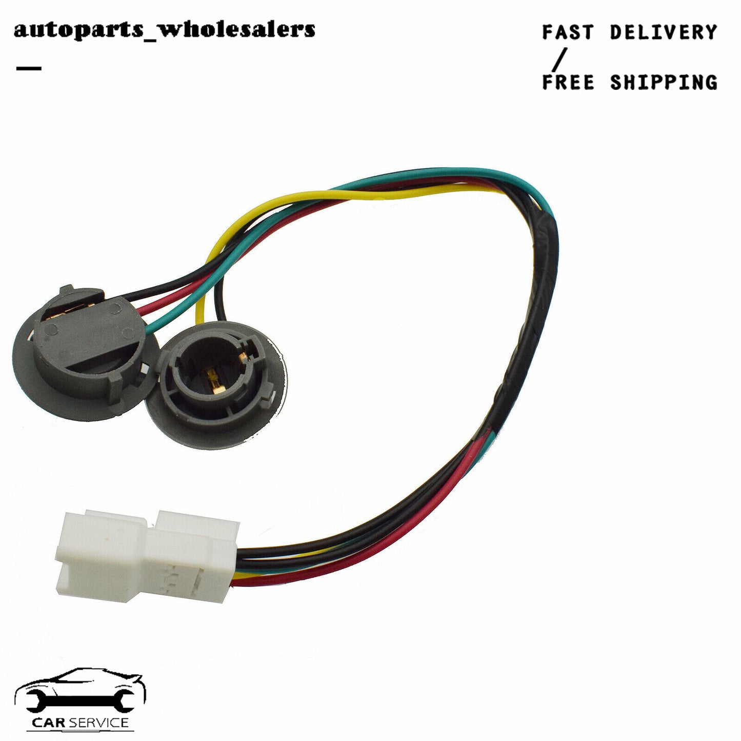 FIT 09-13 for Kia Forte Taillights, Rear Taillight Socket and Wiring