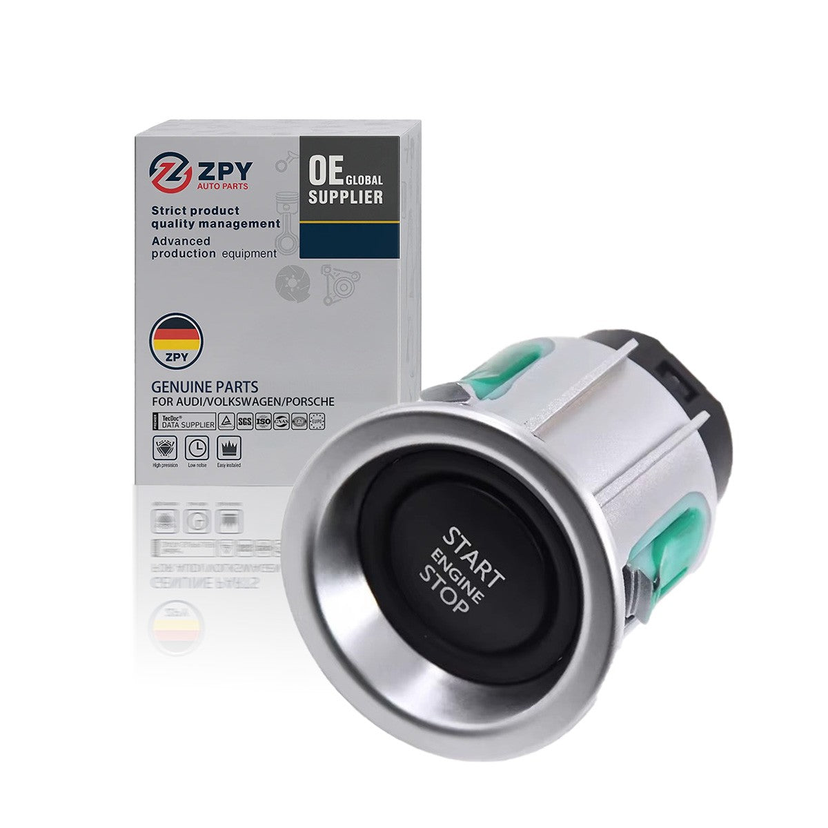ZPY Engine Start Stop Switch Keyless Ignition Button for Range Rover LR050802