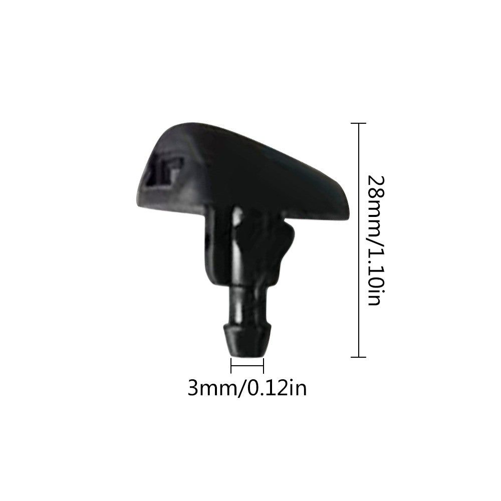 Front Washer Nozzle Black Plastic 289308338R Fits For Dokker Logan Sandero
