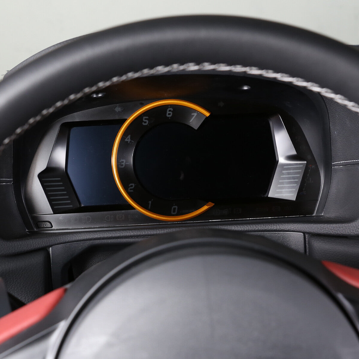 Rear alloy fuel tank cap replacement trim for Toyota FJ Cruiser 2007-21