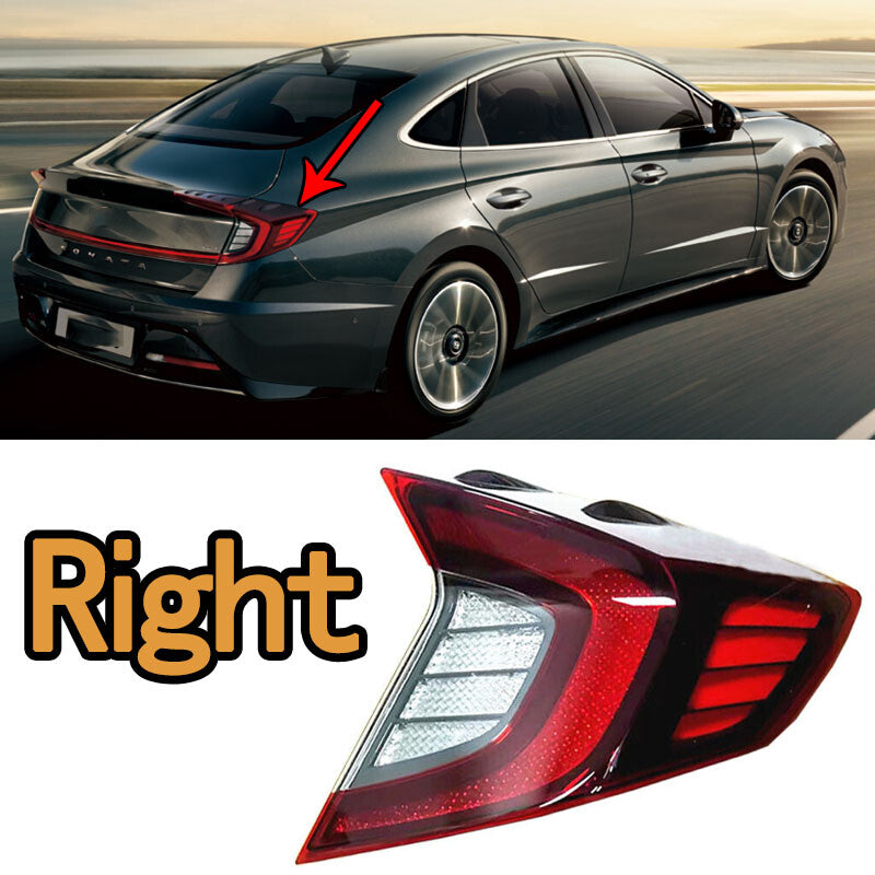 for Hyundai Sonata 10th 2020-2021 Halogen Right Brake Signal Lamp Tail Lamp