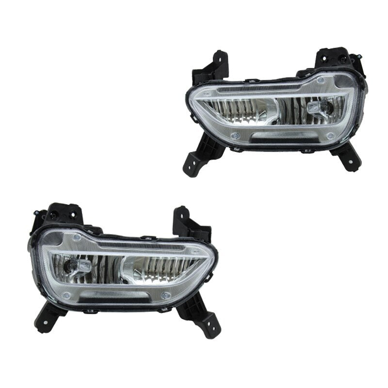 A pair of brand-new front bumper DRL fog lights are available for the for Hyundai Grand H1 2019 and 2020 models.