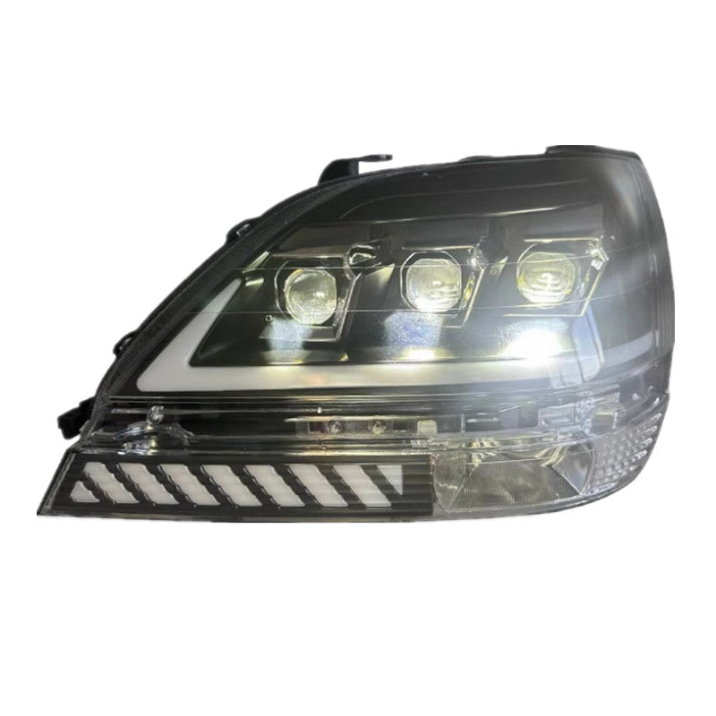 For 1999-2003 for Lexus RX300 Full LED Dynamic Headlights Lamps Lights Left+Right